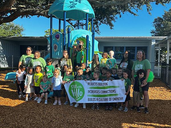 Blanton Elementary held their Start with Hello week activities.